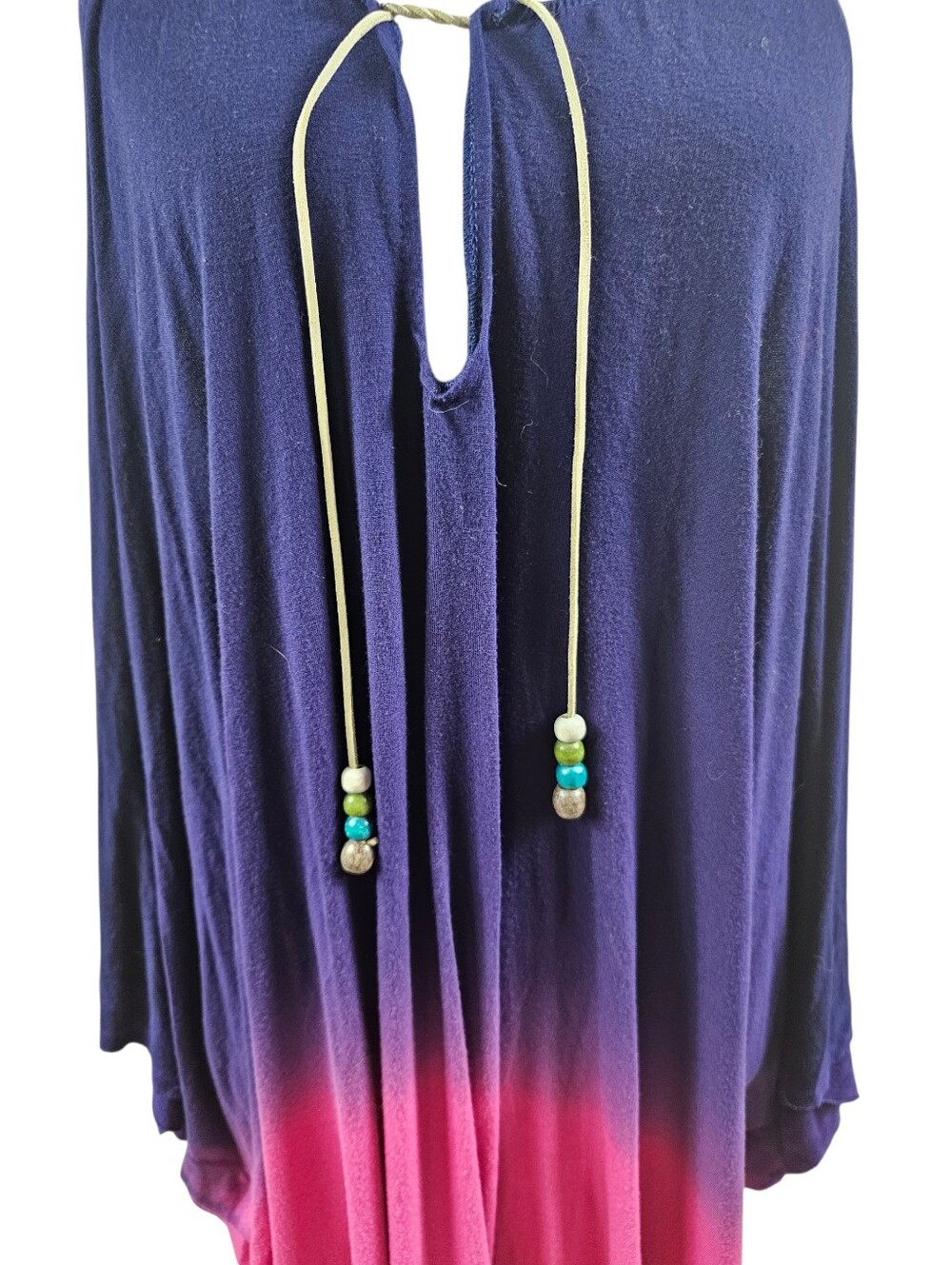 San Tropez West Ombre Summer Dress Coverup In S - Picture 2 of 6